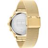 Tommy Hilfiger Blake Goldenes Zifferblatt Metallarmband Damen Quarz Uhr 1782302