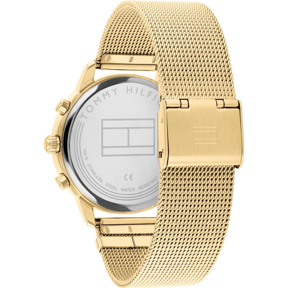 Tommy Hilfiger Blake Goldenes Zifferblatt Metallarmband Damen Quarz Uhr 1782302