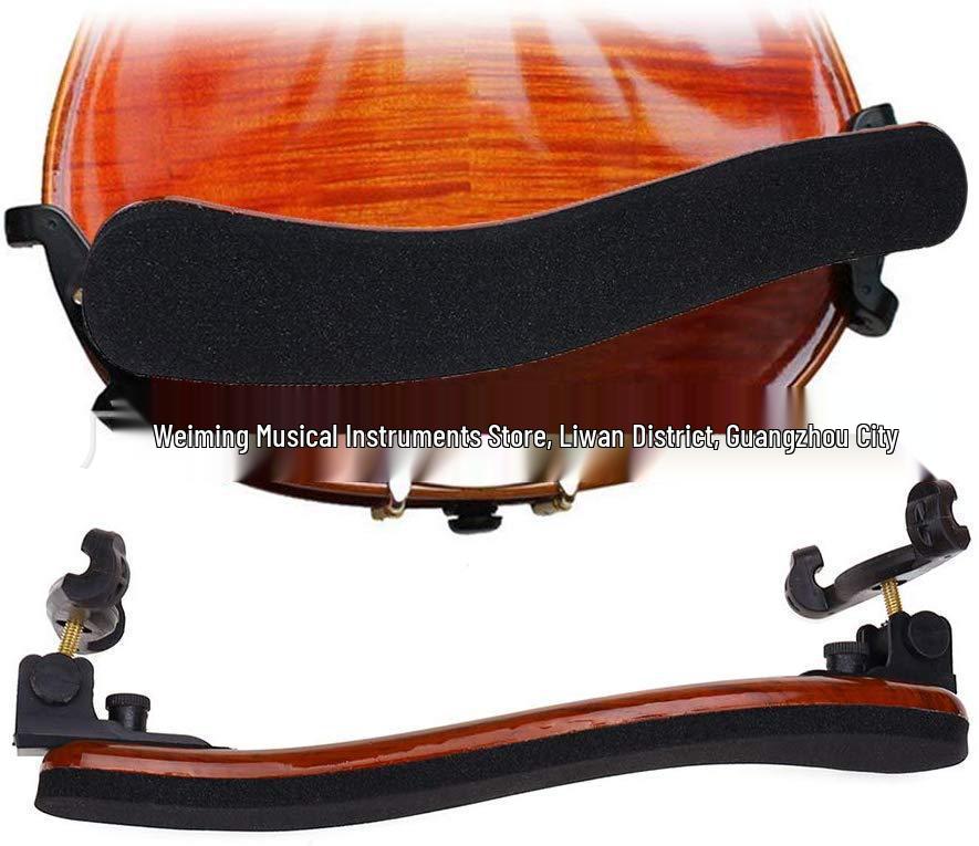 Suport de umăr elastic confortabil pentru vioară și pad cu suport pentru bărbie