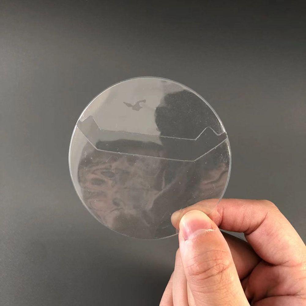 10Pcs New Transparent Ita Bag Pins Decoration Storage Case Badge Protector Protective Sleeve Cartoon Pin Case For Anime Badge