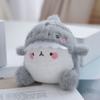 Plush Shark Keychain With Cute Expression For Backpack Decor And Kids Gifts
