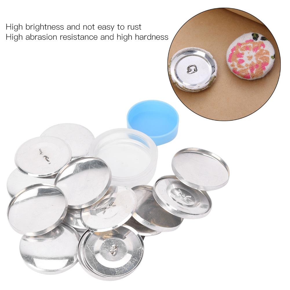 Cloth Bag Cover Buttons Kit Round Button Base DIY Handmade Crafts Buckle Making Tools40MM