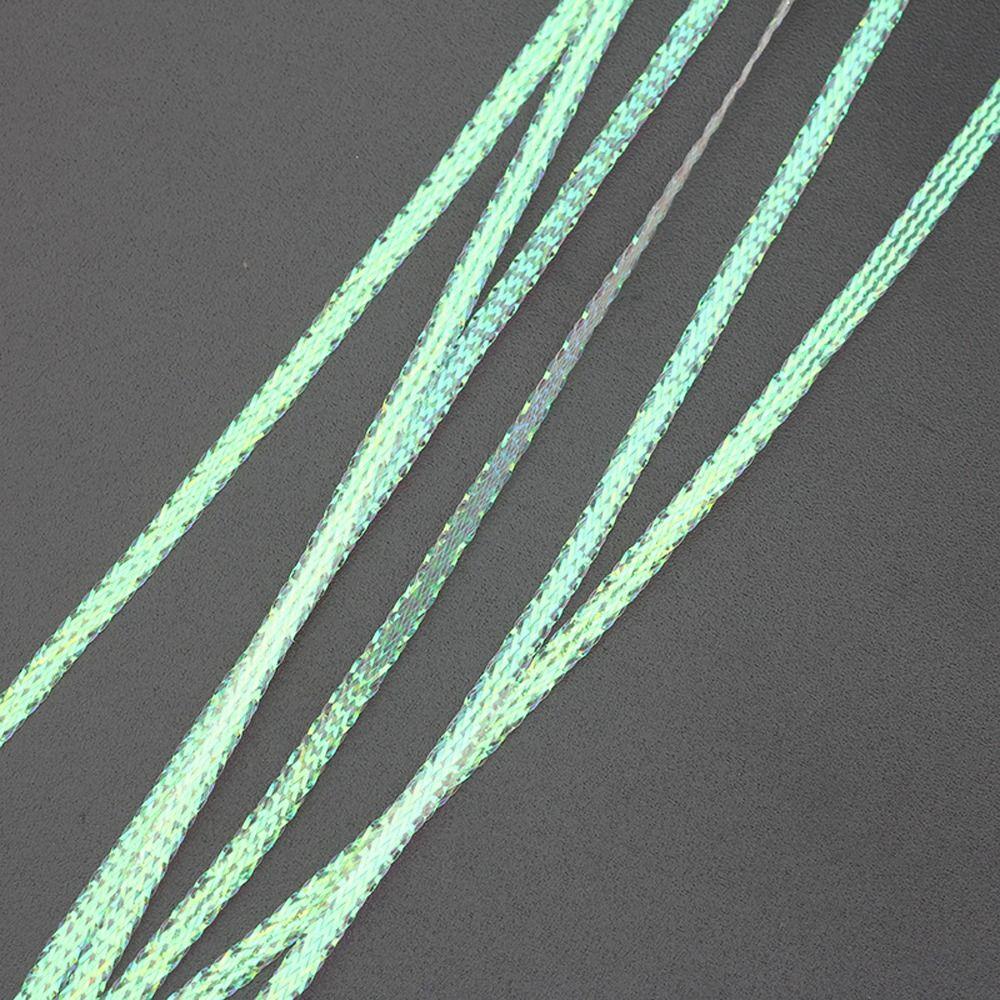 Glow Flash Corrugated Flash Strands Iridescent Flashbou Fly Tying Materials  Ice Wing Shrimp