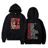 System of A Down Mezmerize Album Graphic Hoodie Men Women Rock Vintage Hooded Tracksuit Men's Fashion Casual Oversized H