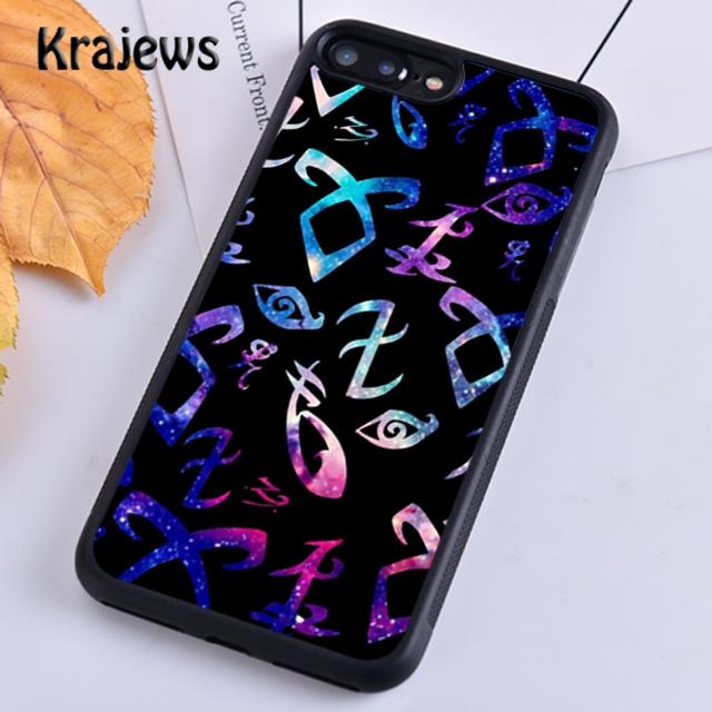 Krajews TV Series Shadowhunters Soft Phone Case Skal för iPhone 14 5 SE 6s 7 8 plus XR XS 11 12 13 pro max Samsung S21 S22ultra