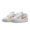 New Nike Air Force 1 Low Shadow White Team Gold Rattan Women's DZ1847-111
