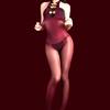 Fashion Women Backless Open Crotch Bodysuit Hollow Out Jumpsuit Oil Shiny Glossy Elastic Tight 5D 912 Pin Bandage Maid Leotard