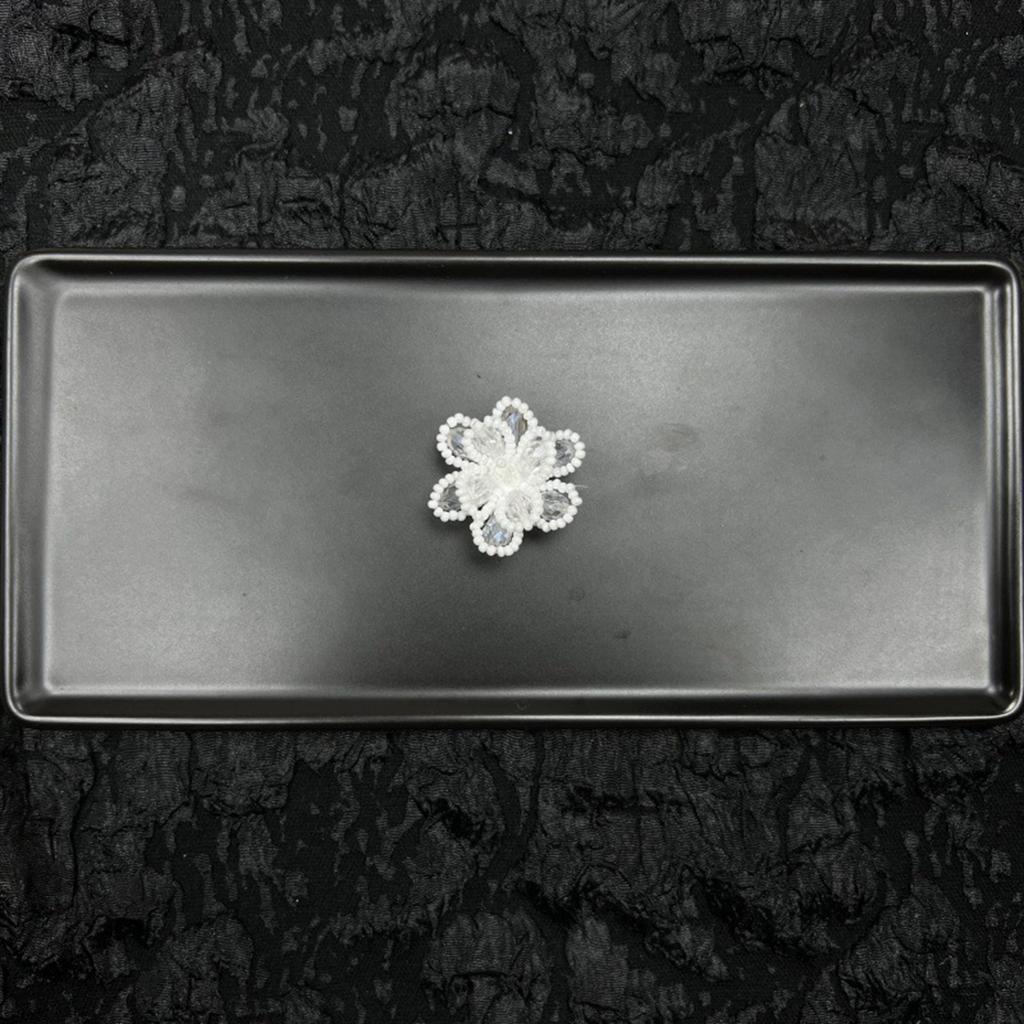 Dopamine Handcrafted Beaded Jelly Shoes Sports Sandals Accessory Diy Shoe Decorative Colorful Flower Slippers Buckles