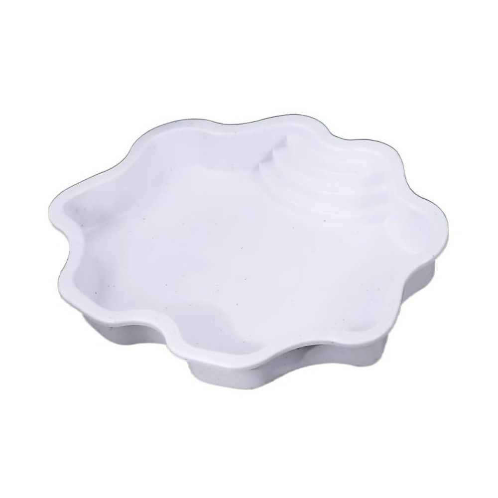 Plastic Turtle Bathing Tub Large Capacity Turtle Feeding Dish Ramp Turtle Bathtub  Aquarium