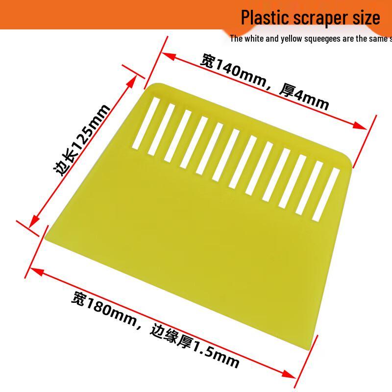 XINGGONG 10-Pack Thick Plastic Scrapers