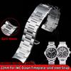 22mm For IWC Aquatimer Family Watchband IW329002 IW376804 IW376708 Men's Strap Solid Stainless Steel Wristband Watch Accessories