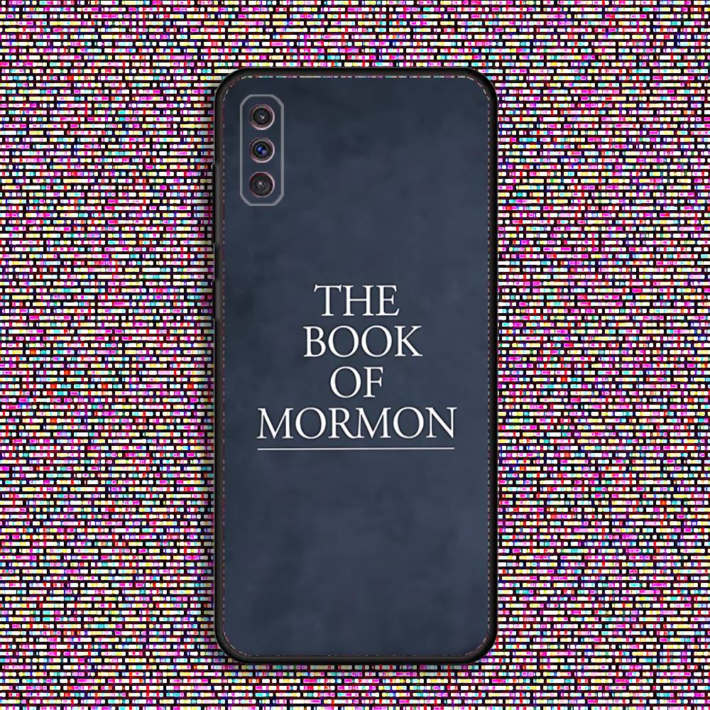 

The Book Of M-Mormon Phone Case For Samsung S 25,24,23,22,30,21,10,9,Ultra,Plus,Lite,FE,4,5 G Black Soft Case Samsung S24