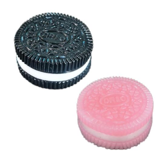 

2 шт. игрушка для снятия стресса с шоколадного печенья, медленный отскок, TPR, портативная B