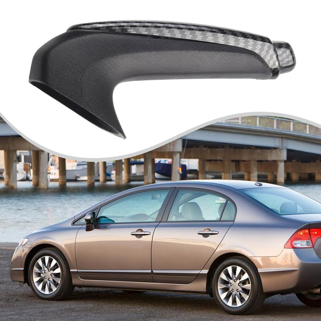 Carbon Fiber Front Hand Brake Trim Cover For Honda Civic 2006 2007 2008 2009 2010 2011 Interior Accessories Interior Accessories