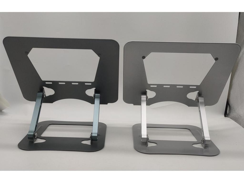 Foldable Alloy Steel Laptop & Tablet Stand for Video Conferencing