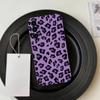 Leopard P-Print Phone Case For Samsung S25,S24,S21,S22,S23,S30,Ultra,S20,Plus,Fe,Soft Silicone Black Cover