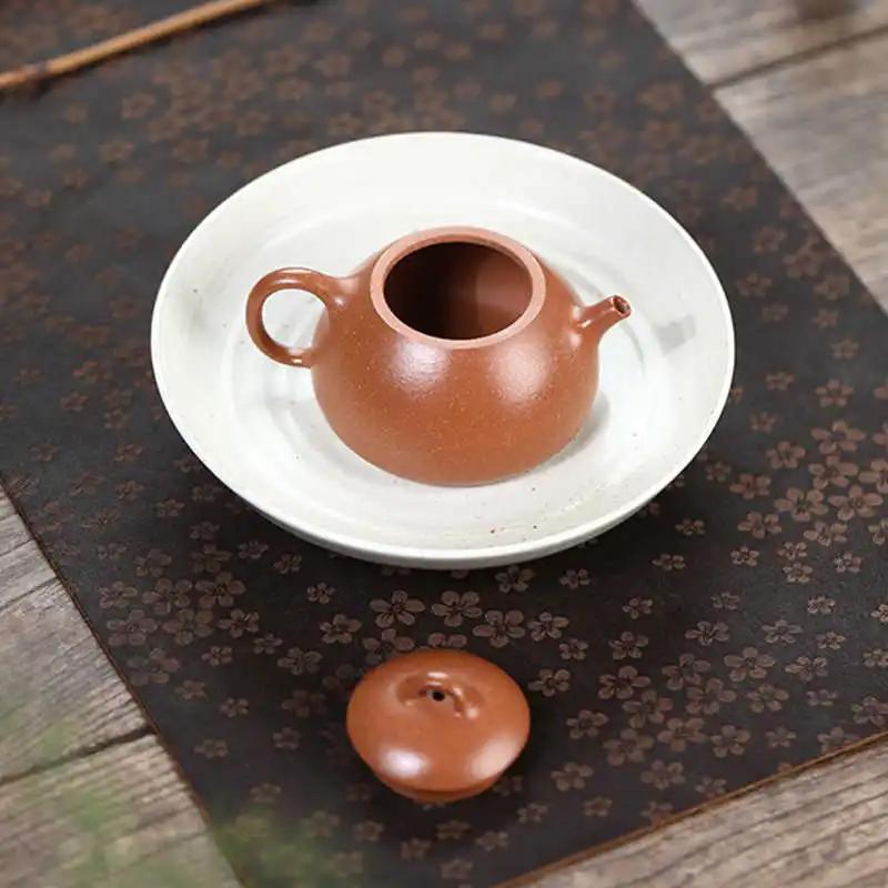 110ml Yixing Purple Clay Teapot Handmade Small Capacity Tea Pot Beauty Tea Infuser Kettle Chinese Zisha Tea Set Collection