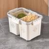 Fridge Food Storage Container PET Easy To Clean Sealed Food Preservation Box for Kitchen