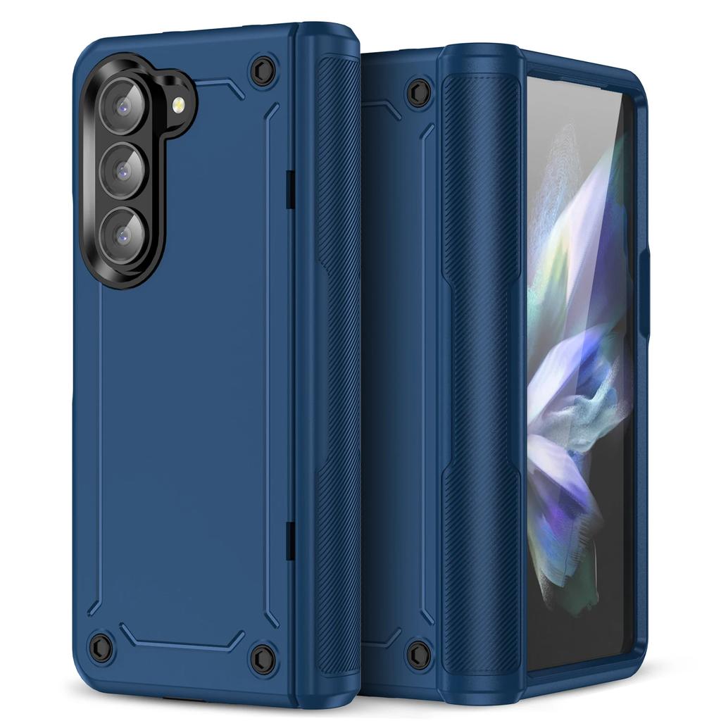 Z Fold 5 6 5G Shockproof Strong Case for Samsung Galaxy Z Fold 6 5 Fold6 Fold5 Dual Layer Hinge Phone Accessories Funda Cases