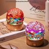 Bohemian LED Night Light - USB Rechargeable Moroccan Glass Lamp