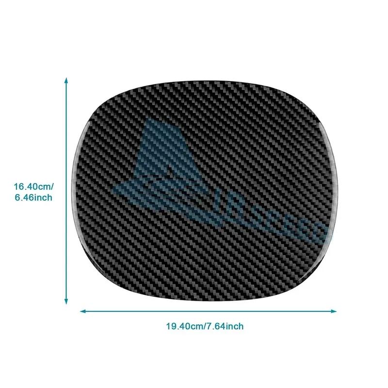 Real Soft Carbon Fiber Car Gas Tank Fuel Tank Cap Cover For BMW Mini Cooper S F66 F67 2024 2025 Exterior Accessories