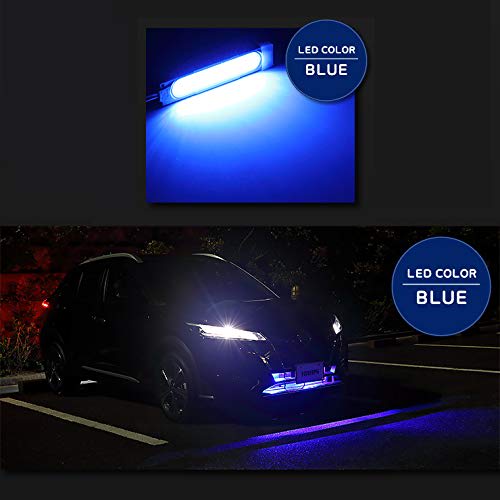 YOURS. KICKS Exclusive Bumper LED Illumination [Blue] KICKS Custom Parts Accessories Dress Up Nissan Y27-3352 5 S