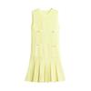 Kaslead New Arrival Women's Clothing Fashion Style Fashion Minimalist Wide Pleated Knitting Mini Dress 3859025