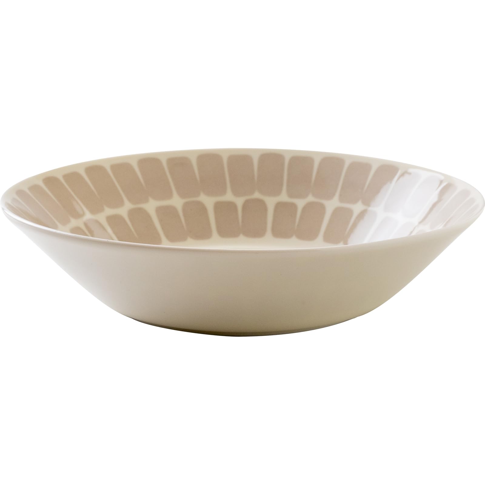 

Minoru Pottery Amis 225 Deep Plate, Greige