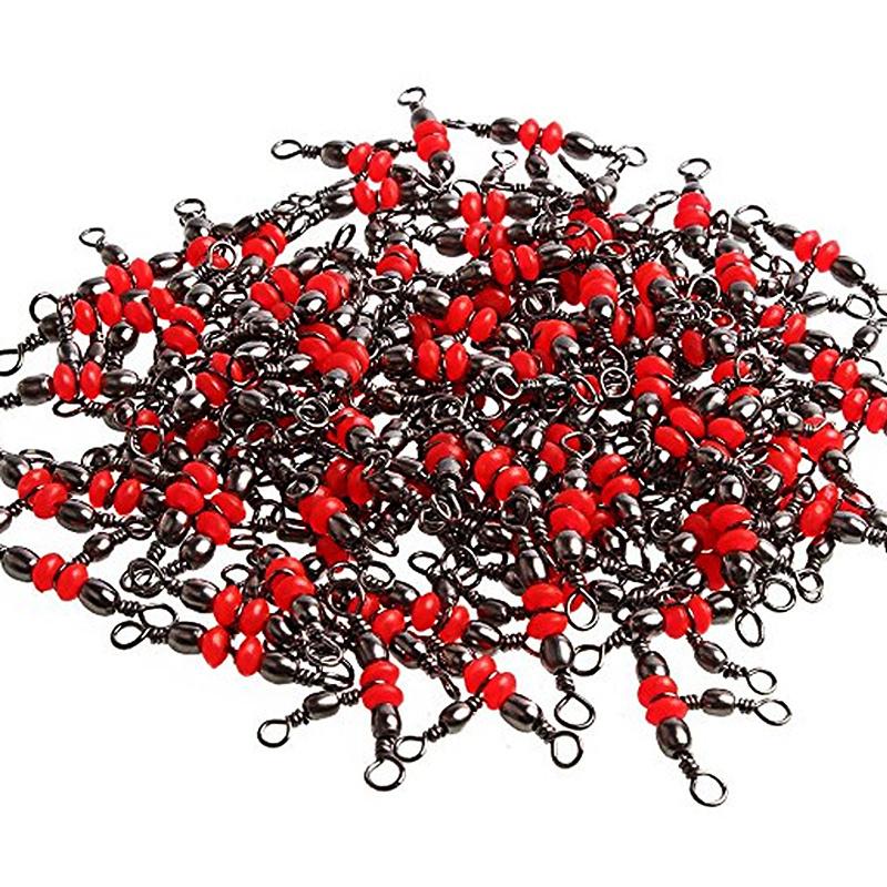 50st Fiskeredskap 3-vägs Fiske Snurr Härva ​​Fisklina Krok Tillbehör Spincasting Fiske