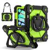 For Apple iPad Mini (2024) 360° Rotating Grip Heavy Duty Protection Stand TPU+PC 3in1 Anti-knock Shockproof Tablets PC Case