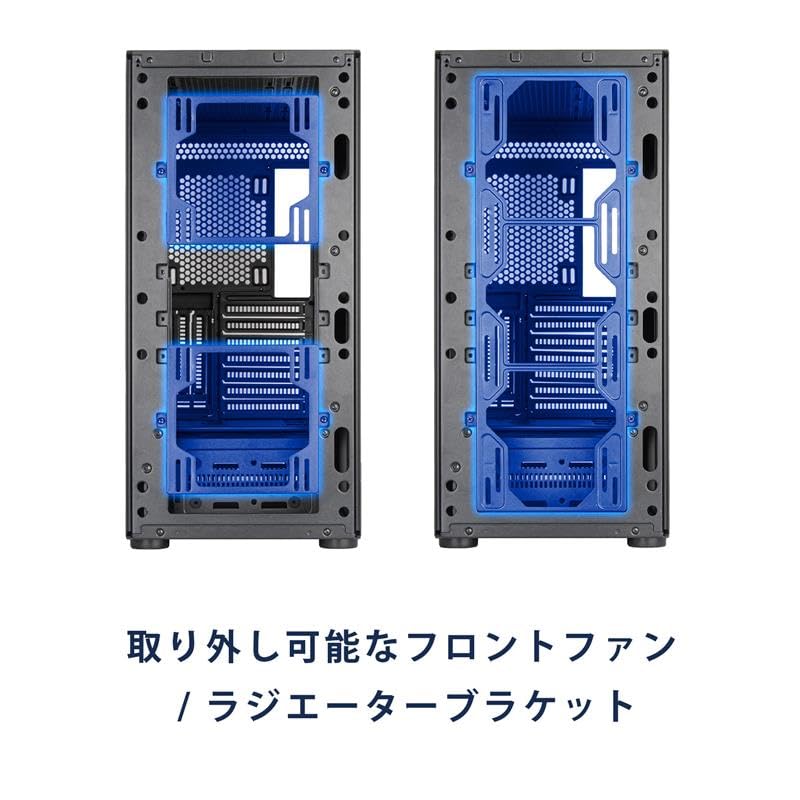 Boîtier PC SilverStone SilverStone Série SETA SETA D1 Boîtier ATX au concept minimaliste avec une grande capacité de stockage et un produit à distribution régulière
