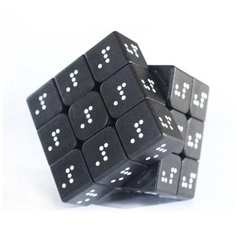 

Кубик Рубика Брайля 3x3x3 Обучающие Пазлы Игрушки Специально для Слепых Уникальные Подарки для Детей Взрослых Подростков IQ Челлендж