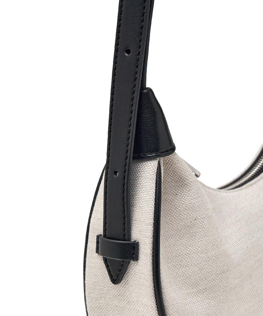 Mlb Basic Canvas Hobo Bag Ny (Ivory)