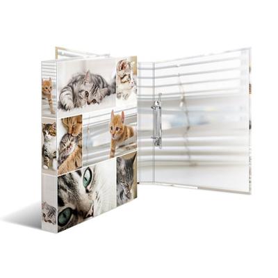 Herma Katzen Ringbuch A4 (2D)