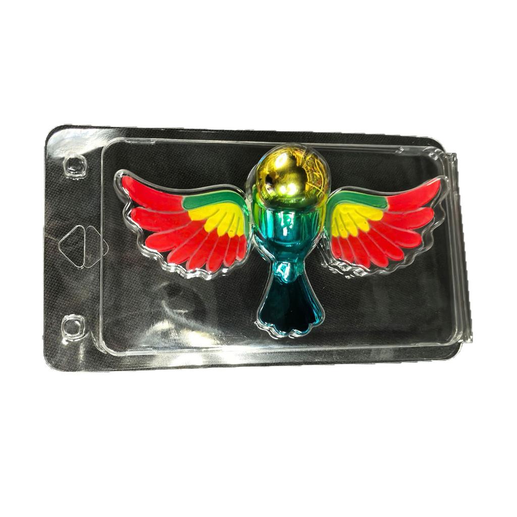 Flying Bird Motorcycle Car Creative Ornament Wind Powered Plug in Free Car Decoration Simulation Ornament