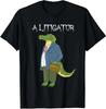NEW LIMITED Funny A Litigator Alligator Attorney Alitigator T-Shirt