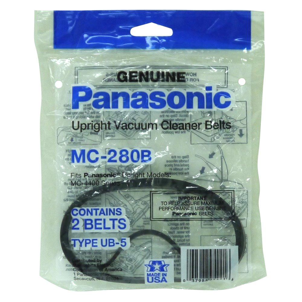Panasonic MC-280B Upright Vacuum Belt UB-5 2-Pack