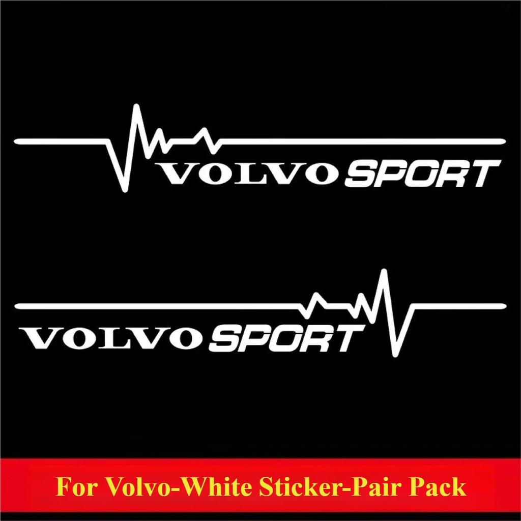 Personalized Car Front Personality Static Sticker Waterproof Static Decal For Volvo Polestar S60 XC60 S40 XC40 XC90 V60 S80 V90