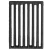 Fire Grate Metal Firewood Stove Channel Grate Thickened Fireplace Grate for Wood Burning Stove Insert