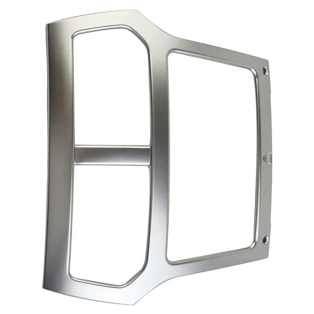 Center Console Trim Dashboard Trim Interior Matte Silver Parts Replacement Accessories For Ford Explorer 11-15