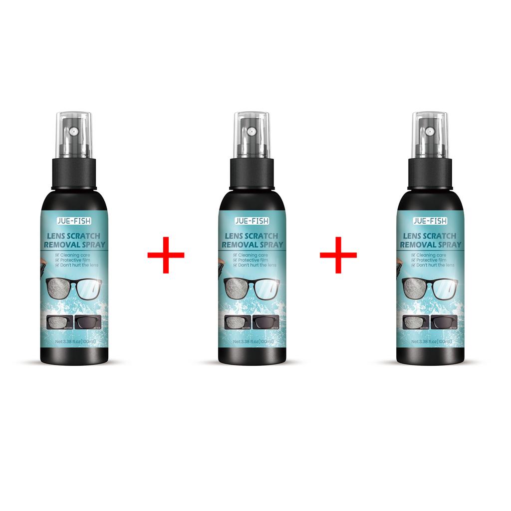 Multi-Use Eyeglass Lens Cleaner Spray Scratch Remover Oil And Dust Removal Repair for Prescription Glasses And Sunglasses