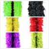 DIY 2meters Thicken Rooster Feathers Boa Crafts Natural Chicken Feather Scarf Making Carnival Party Clothes Handicraft Accessories