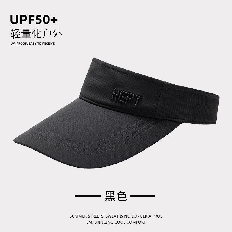 Sun Protection Cap with Enlarged Brim Sun Protection UV Protection Empty Top Outdoor Sports Sunshade Summer Empty Top Hat