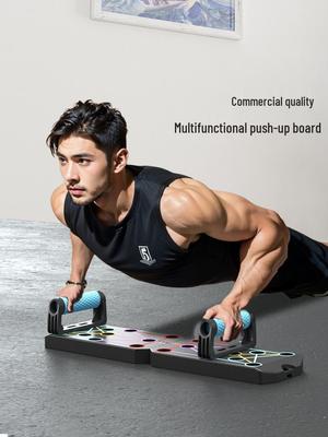 Multifunktionaler Liegestütz- & Bauchmuskeltrainer für Heimfitness