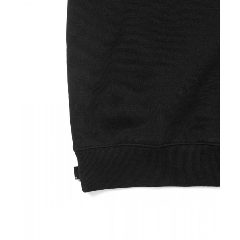 Das ist nie das Tnt. Klassischer HDP-Rundhalsausschnitt in Schwarz