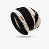 Women's And Men's Striped Beanie, Autumn/Winter Warmth And Lightweight Hat