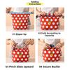 Cartoon Large Capacity Lunch Bag Insulated Hand-Held Insulated Bag Waterproof Foldable Picnic Bag Vegetable Storage