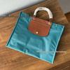 Cartella 2025 con Intarsio di Drago: Borsa a Mano Versatile, Borsa Tote e per Laptop ad Ampia Capacità