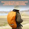 Water-proof Backpack Cover Rainproof Backpack Rain Cover with Reflective Strip for Hiking Camping Orange XL