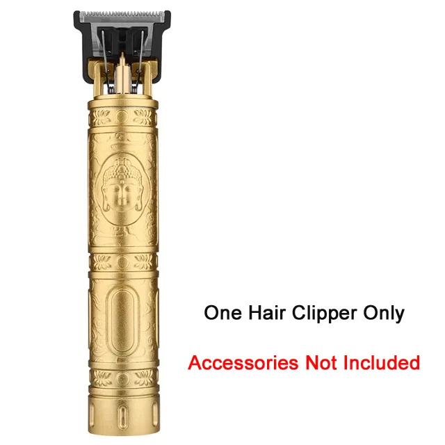 Professional Electric Hair Trimmer for Men Wireless Beard Mustache Grooming Kit Powerful Facial Hair Clipper for Barber Shop
